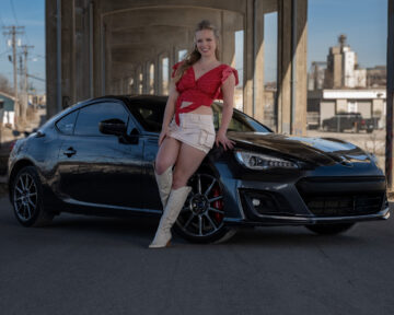 Urban street portrait of Brooke on Central Avenue city lifestyle photography